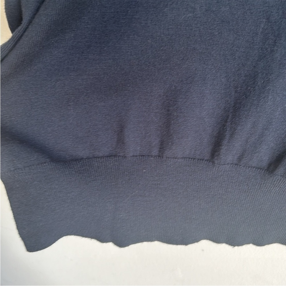 MERSEA The Anywhere Navy Cardigan One Size NWT - Picture 9 of 13